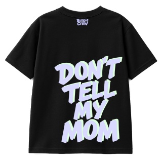Koszulka dziecięca Don’t Tell My Mum – streetwear kids (czarna)