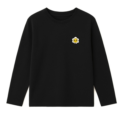 Longsleeve dziecięcy Don’t Tell My Mom – miejski street style kids (czarny)