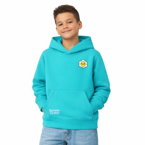 Bluza turkusowa jajko na rolkach